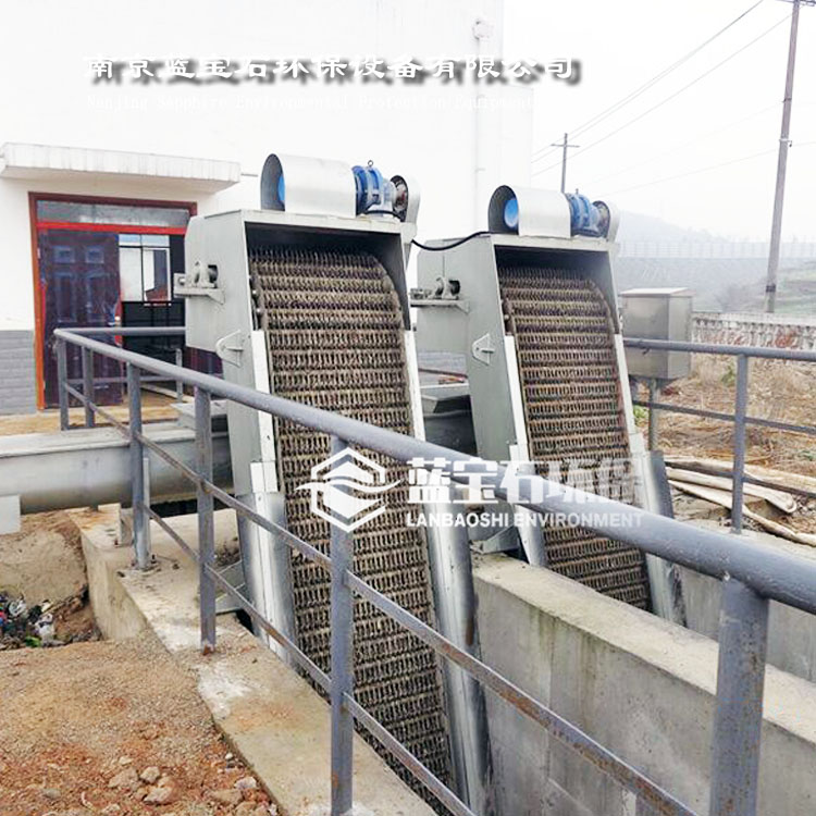 回转式钩齿格栅除污机 铁格栅水处理过滤器价格