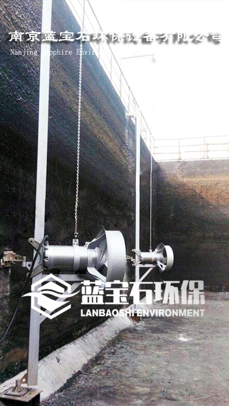潜水搅拌机cad图纸 污泥池混合防沉淀搅拌器