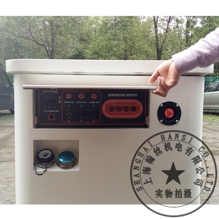 厂区备用超静音20KW汽油发电机