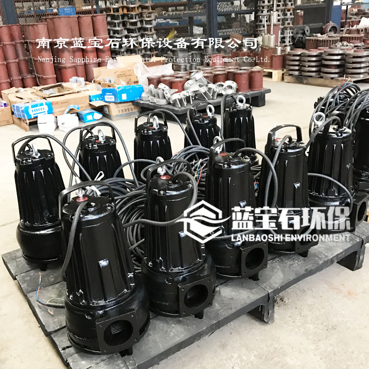 AS10-2CB抗堵塞撕裂潜水排污泵1kw蓝宝石厂家