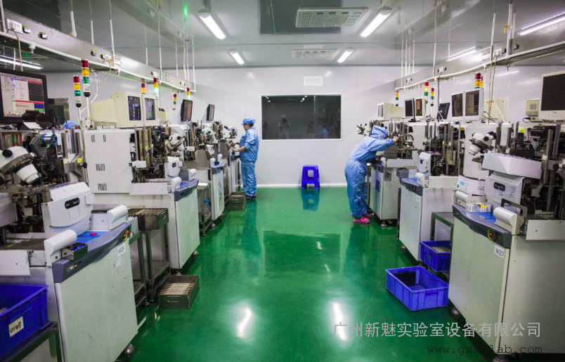 SMT车间装修工程，电子元件贴合车间装修，防静电工程通风工程