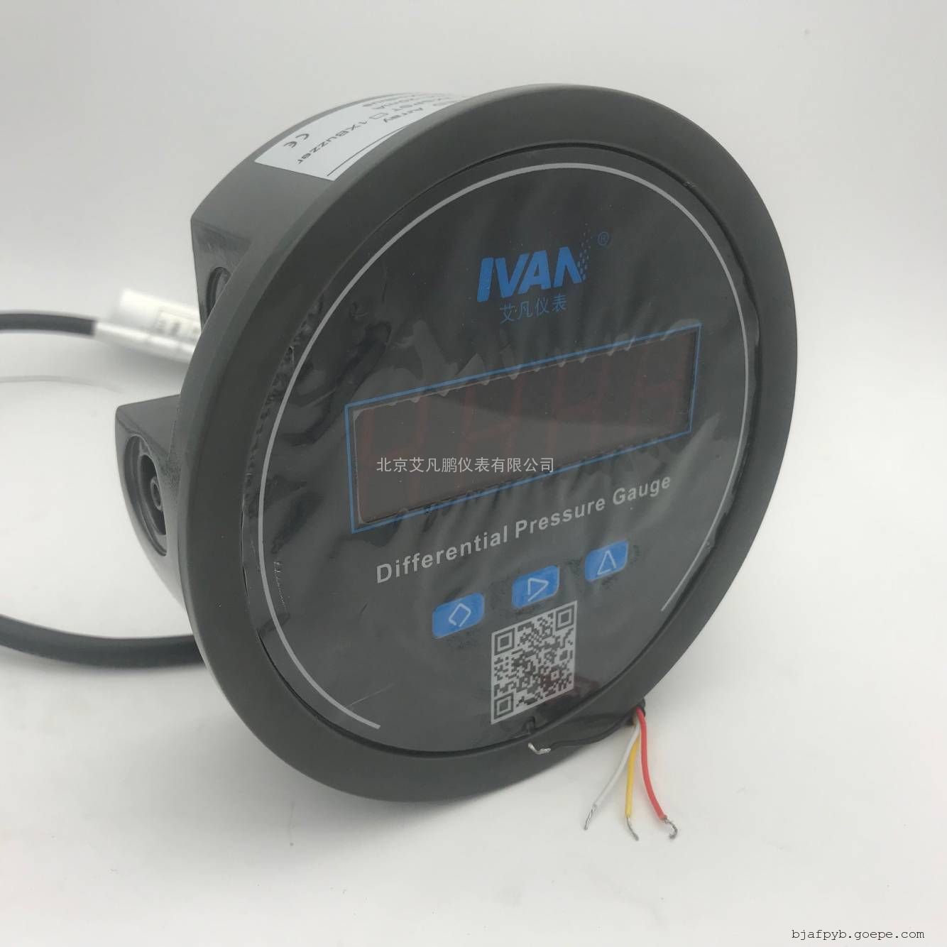 艾凡F3S系列数显微差压变送器 智能差压变送器数显差压表