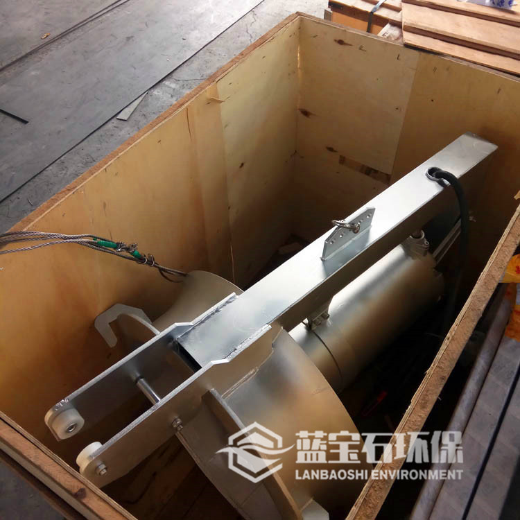 蓝宝石环保污水回流潜污泵好-缺水平潜水循环泵QJB-W7.5kw