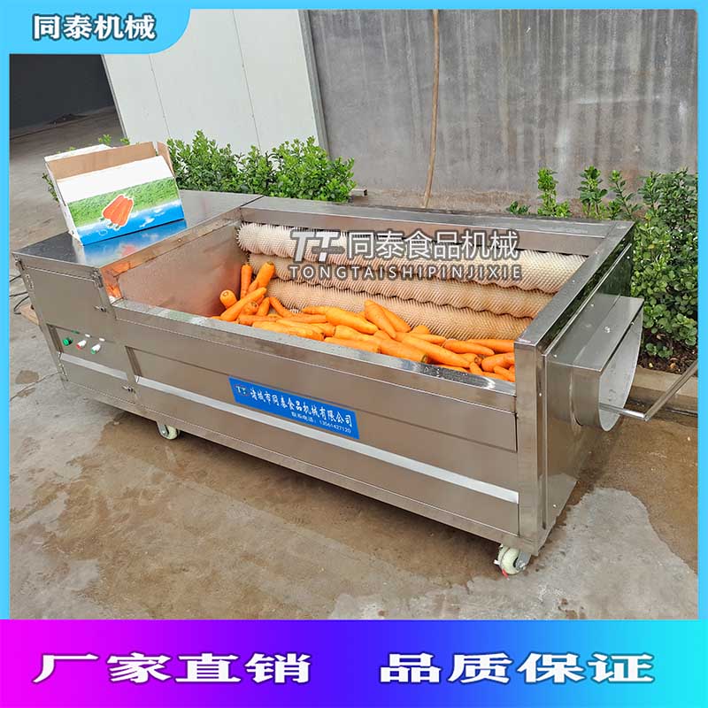 多功能商用水洗胡萝卜机芋头生姜机全自动土豆莲藕清洗去皮机