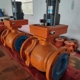 申輝均化庫專用DQF電動球閥 B125