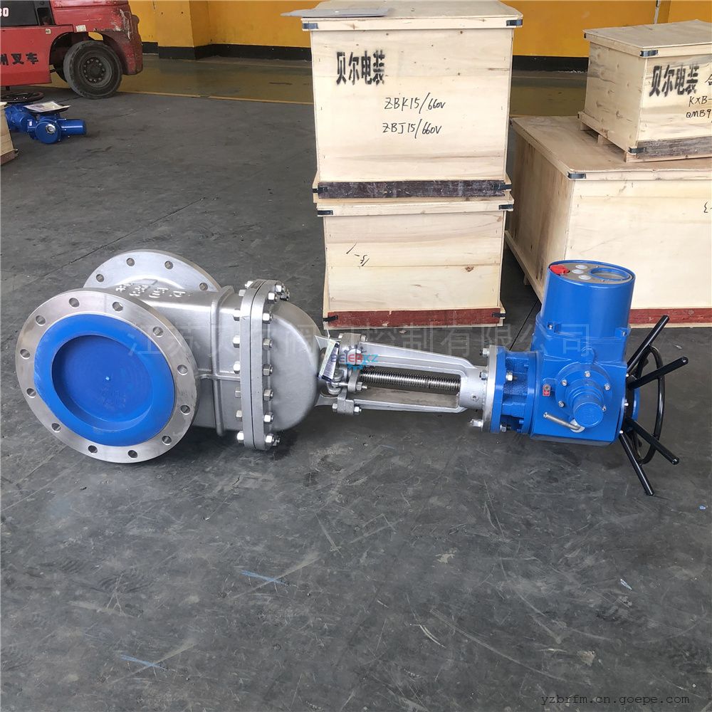 BERRE美标不锈钢智能一体化电动法兰闸阀Z941W-20P DN300