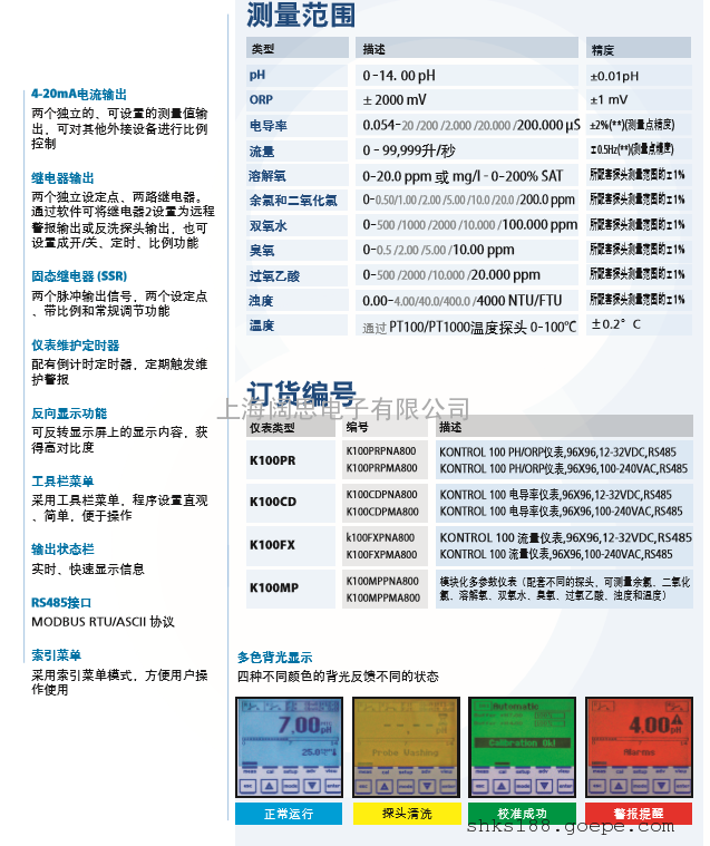 上海阔思现货供应意大利西科溶氧仪Kontrol100